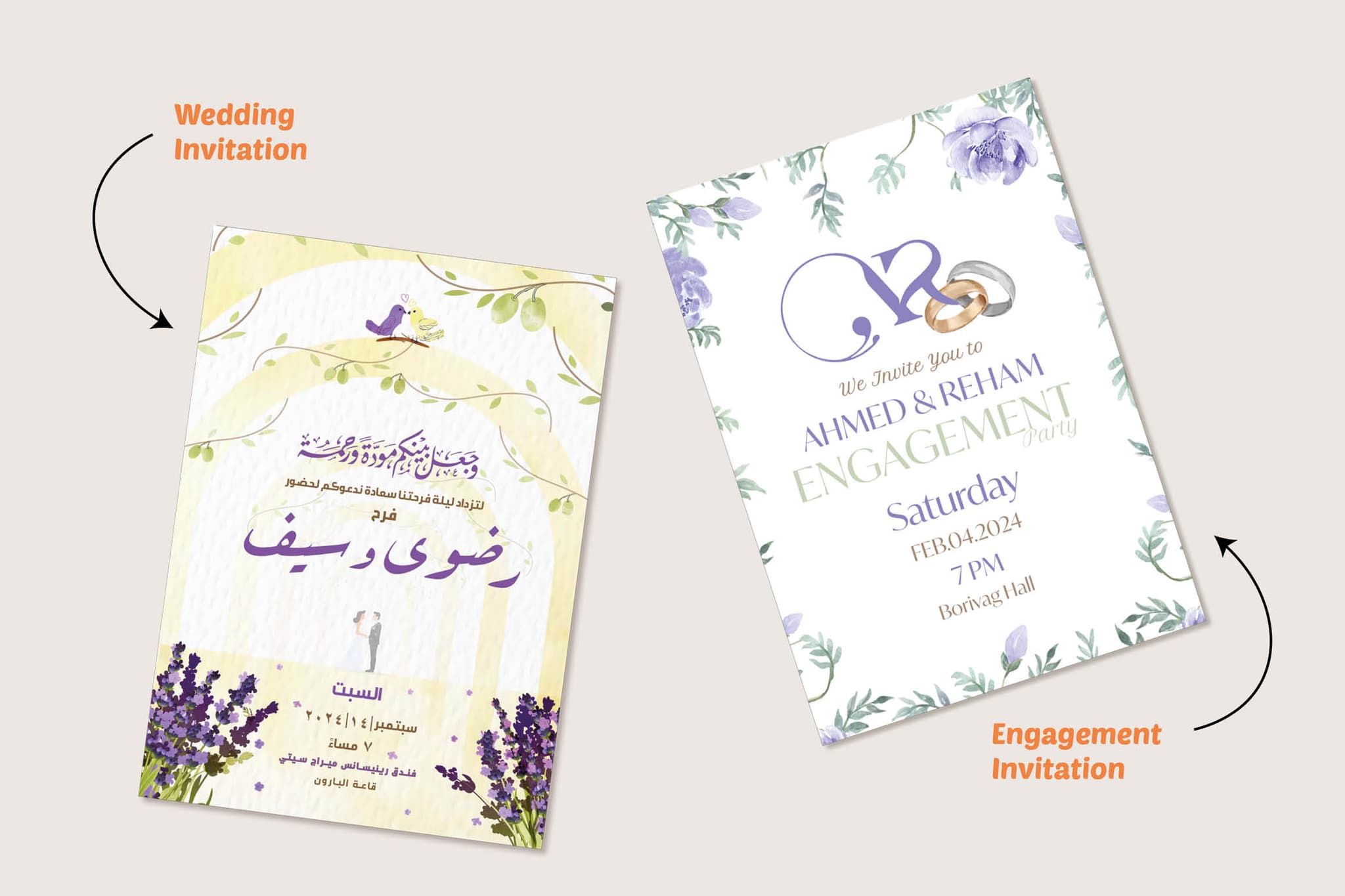 Wedding & Engagement Invites