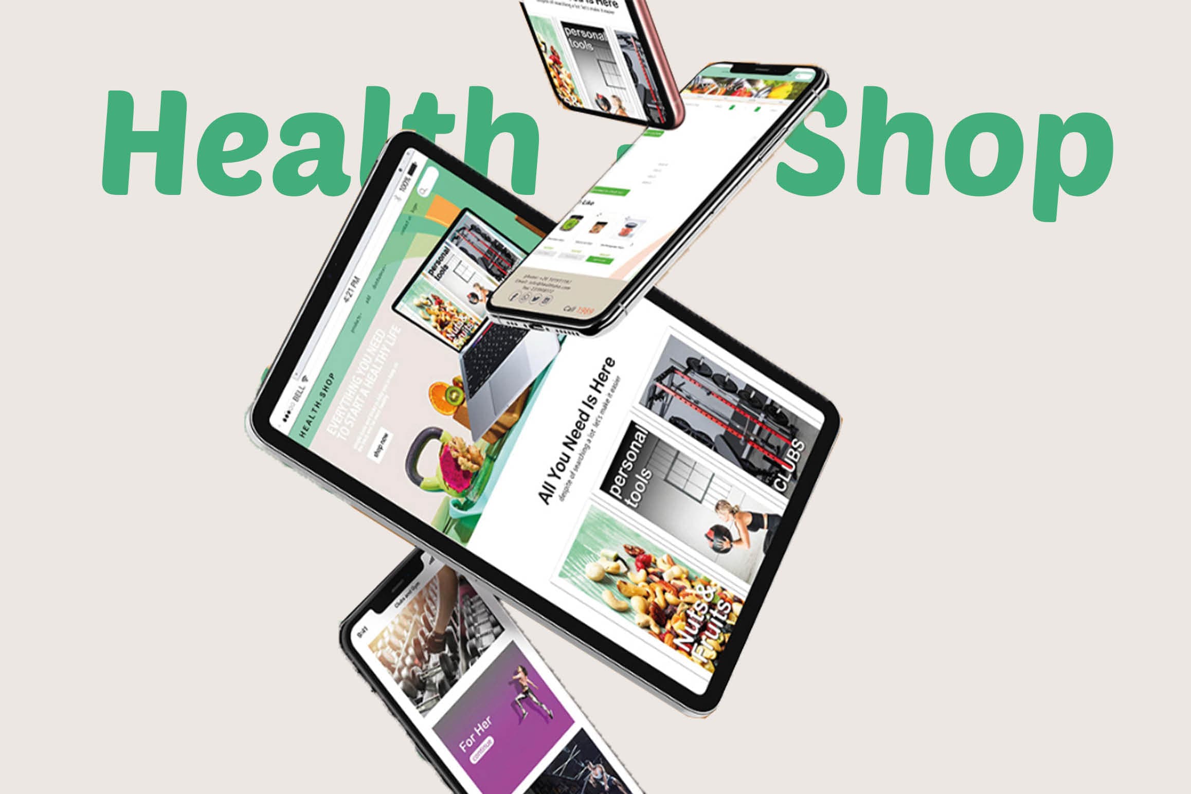 Health Shop - iPad Pro